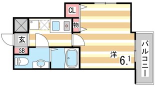 ダイドーメゾン神戸六甲の物件間取画像